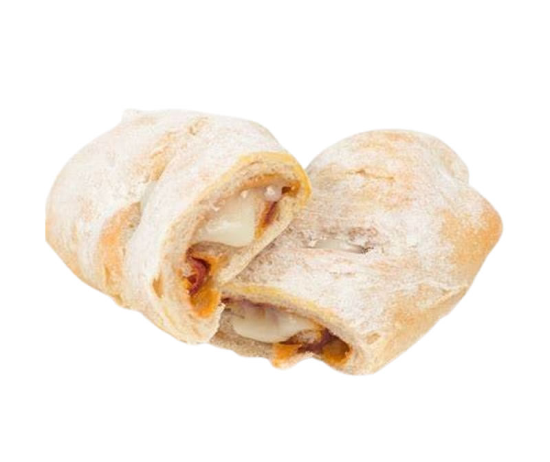 Pão com chouriço e Queijo